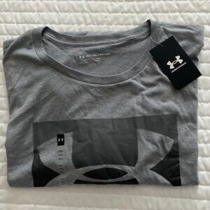 New Under Armour men's gray t-shirt size 4XL
